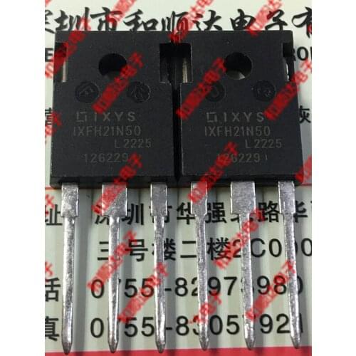 10pcs/lot IXFH21N50 New stock TO-247 500V 21A