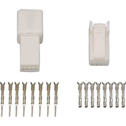 5 Sets 8 Pin 0.7mm series connector car wiring harness plug car adapter connector with terminal DJ7081S-0.7-11/21