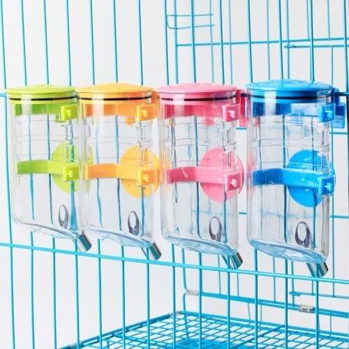 500ML Suspension Pet Drinker Environmental Protection Dog Cat Ball Drinker Water Cup For Small Animals Rabbit Drinking Bottle