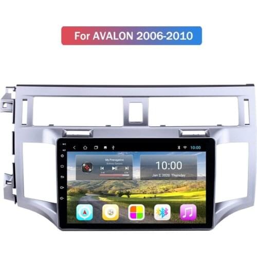 Android 10.0 system Quard Core 2G+32G WIFI HD screen 1024*600 Car GPS Nagavition for Toyota Avalon 2007-2010 Car Radio Stereo BT