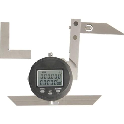 Digital Protractor Ruler 0-360Degree Angle Ruler Protractor Goniometer Gauge Angle Finder Woodworking Measure Tools