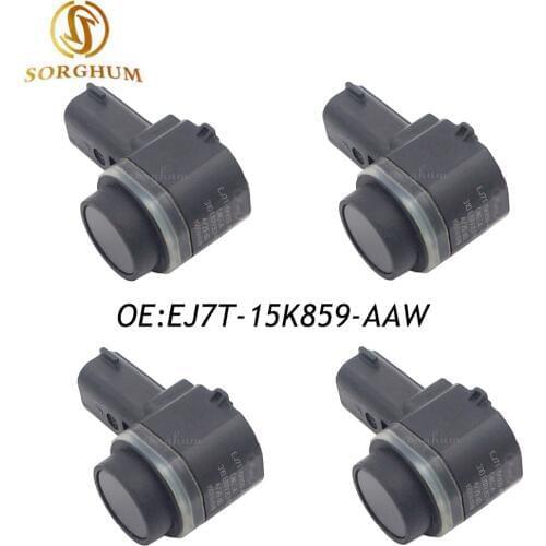 4PCS PDC Parking Sensor For Ford Expedition Lincoln 2008-2016 MKC EJ7T-15K859-AAW EJ7T15K859AAW