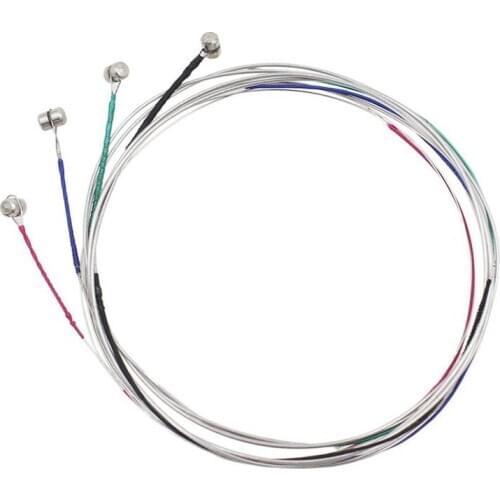 ELOS-4pcs A Set of Violin Strings E-A-D-G Core Steel+Nickel Wound Exquisite Stringed Musical Instrument Parts Accessories