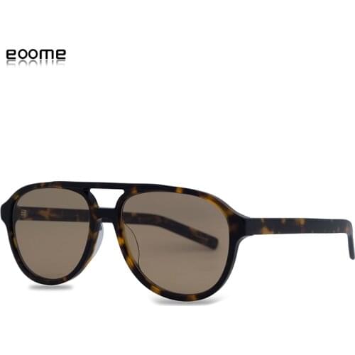 Eoome new fashion men sunglasses high quality acetate frames new arrival big size hot selling fast delivery