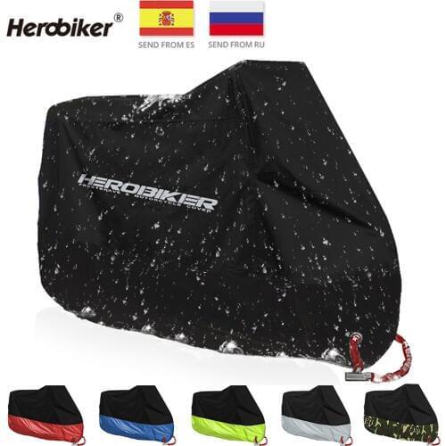 HEROBIKER Bike Protector MTB Road Bicycle Cover Anti-dust Wheels Frame Cover Scratch-proof Storage Bag Motorcycle Rain Cover