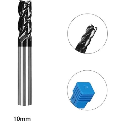 4 Flute Carbide Tungsten End Mill Solid Carbide End Mill 10mm Milling Cutter Tungsten Steel