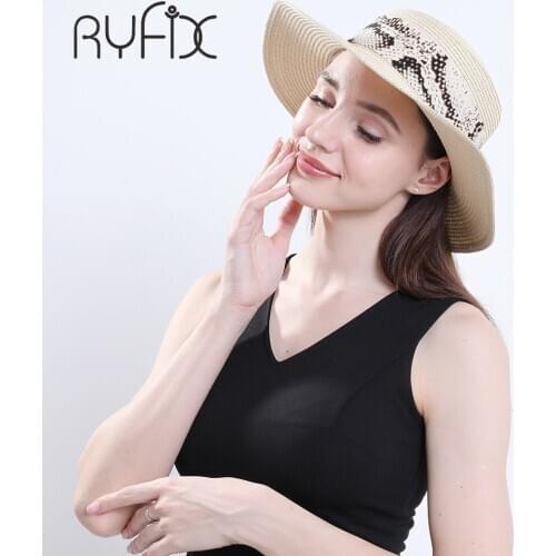 Summer hot style snake-striped sunshade hat youth fashion travel must-have flat hat HA156