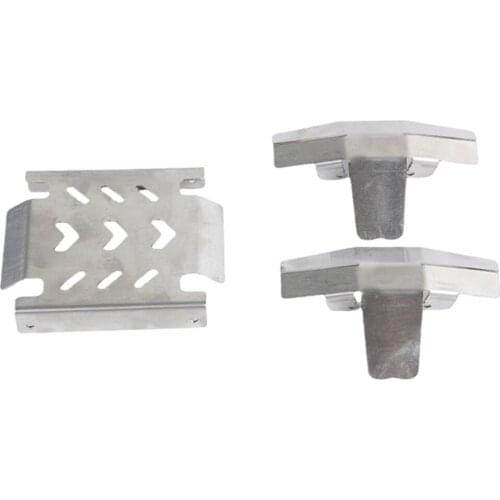 Metal Chassis Front Rear Armor Protective Guard for Losi lmt RC Crawler Car Upgrade Accessories