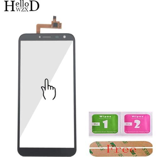 5.5'' Mobile Phone Front Touch Glass For Oukitel C8 Touch Screen Glass Digitizer Panel Glass Lens Sensor Adhesive
