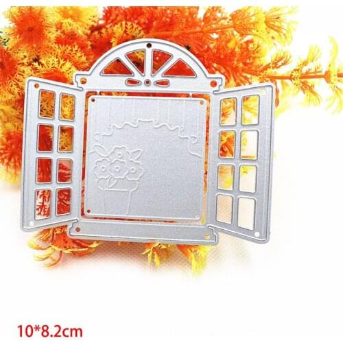 Window door 2020 New Metal Cutting Dies DIY Scrapbooking Paper Photo Album Crafts Seal Punch Stencils