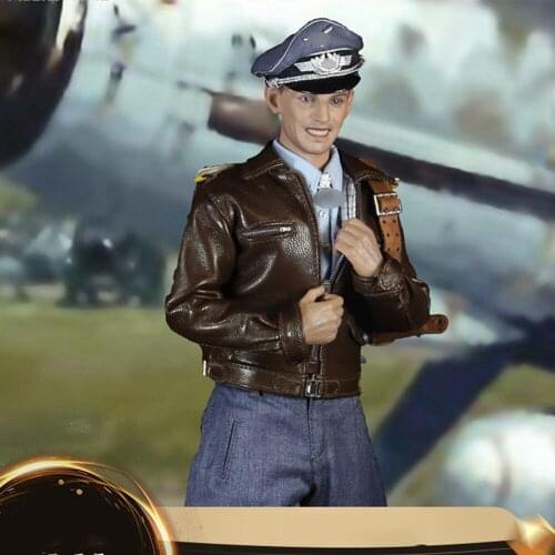 Alert Line AL100030 World War II Air Force Ace Pilot 1/6 Soldier Model In Stock Full Set Action Figure