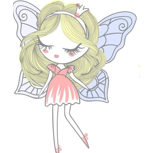 9.2*11.5cm butterfly fairy Metal Cutting Dies and Stamps Stencil for DIY Scrapbooking Photo Album Embossing Paper Card