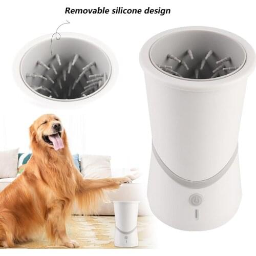 Pet Dog Foot Cleaning Cup Paw Brush Clean Tool Washing Washer Outdoors Dog Foot Cleaner Feet Washer Portable Pet Foot Wash Tool
