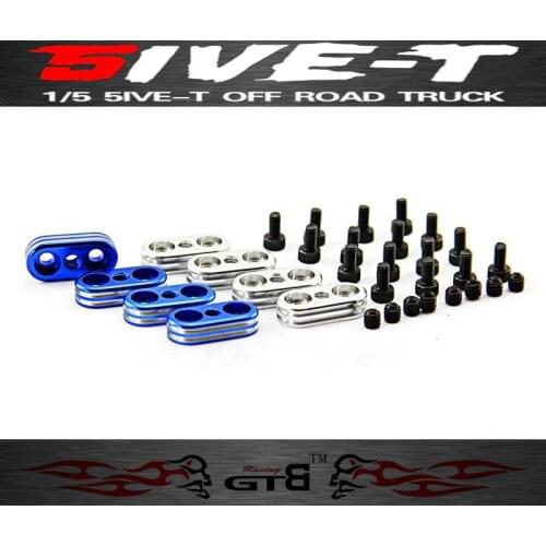 GTB racing LOSI 5IVE-T thick screw hidden balance bar fixing block