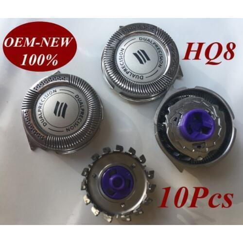10Pcs HQ8 Replacement Head razor blade for Norelco Philips shaver AT750 AT751 AT890 AT891 HQ7120 HQ7100 HQ7140 HQ7160 HQ7180
