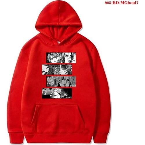 Tokyo Ghoul Anime Kaneki Ken Cool Eyes Hoodie Men Women Creative Fashion Casual Pullover Spring Street Women Clothing Hoodies