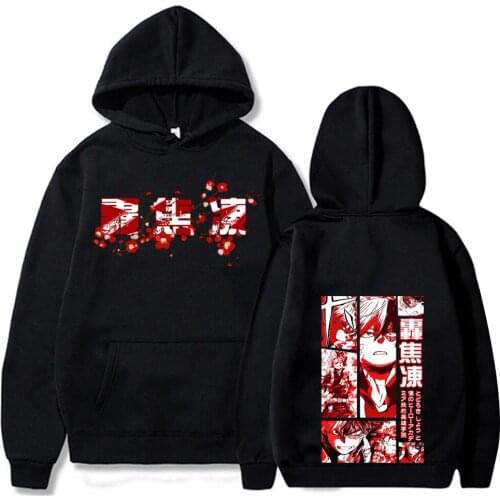 My Hero Academia Cosplay Hoodies Sweatshirts Personality Todoroki Shoto Pullovers Casual Men Women Unisex Sportswear Hoodie