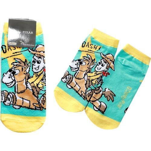 Toy Story Woody Kids Socks Spring Summer Cotton Boys Girls Socks 3D Print Cute Cartoon Children kids girls funny Socks