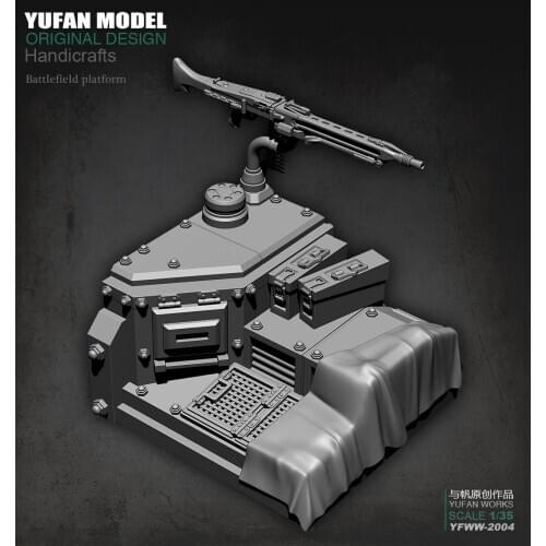 Yufan Model Armor Base Resin Platform Model Accessories Yfww-2004