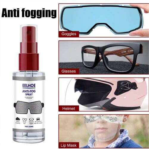 2021 30/60/120ml Glasses Antifogging Agent High Quality Portable Lightweight Anti-Fog Spray For Swimming Goggles Diving Goggles