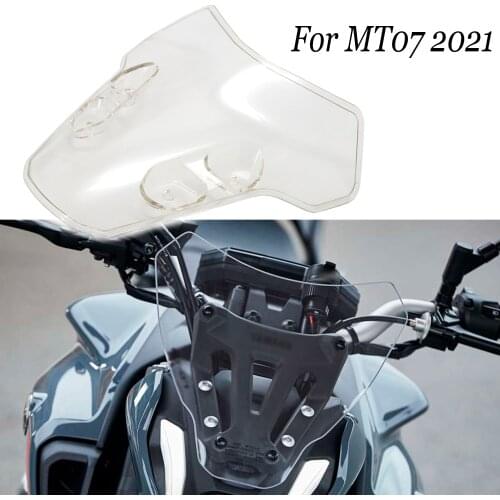 2021 For Yamaha MT07 Windscreen MT-07 MT 07 Motorcycle Windshield Deflectors Wind Shield Screen Protector Parts