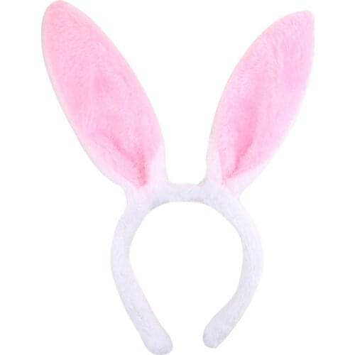 2021 Adult Children Cute And Comfortable Hairband Rabbit Ear Headband Dress Costume Bunny Ear Hairband Hair Accessories