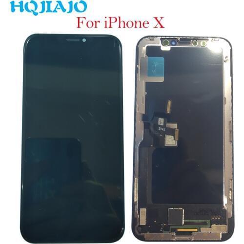 5/10Piece/lot OLEDLCD For Apple iphone X XS LCD Display Touch Screen Digitizer Assembly For Apple iphone X XS Replacement