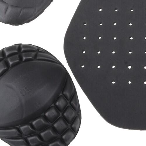 5 in 1 Motorcycle Jacket Lining Protective Gear Set Back Shoulder Elbow Pads Protector for Cycling Skating Bike Scooter, Black