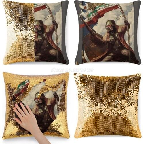 NCR Ranger Flag Fan Art Poster Sequin Pillowcase Throw Pillow Case 40cmX40cm Tesla What Plasma Anyway E De Drink Nukacola Nuka C