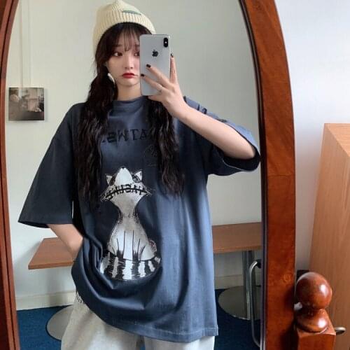 Summer Y2k Kawaii Harajuku Anime Music Girl Print White Crop Women T-shirt Goth Short Sleeve Top Tee Female Hip Hop