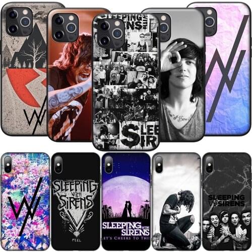 GX221 Sleeping With Sirens Kellin Quinn Silicone Soft Case for iPhone 12 Mini 11 Pro XS Max XR X 8 7 6 6S Plus 5 5S SE 2020