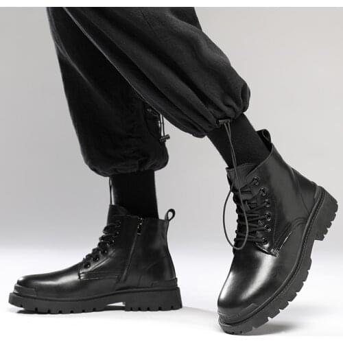 HY Men's Motorcycle Boots