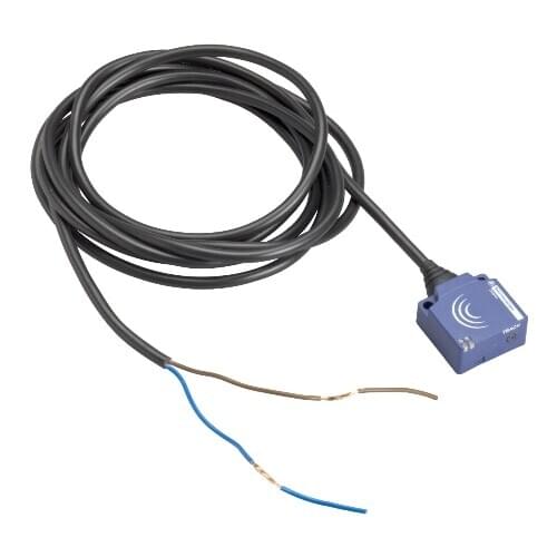 XS8E1A1MBL2 Inductive sensor XS8 26x26x13 - PBT - Sn15mm - 24..240VAC/DC - cable 2m
