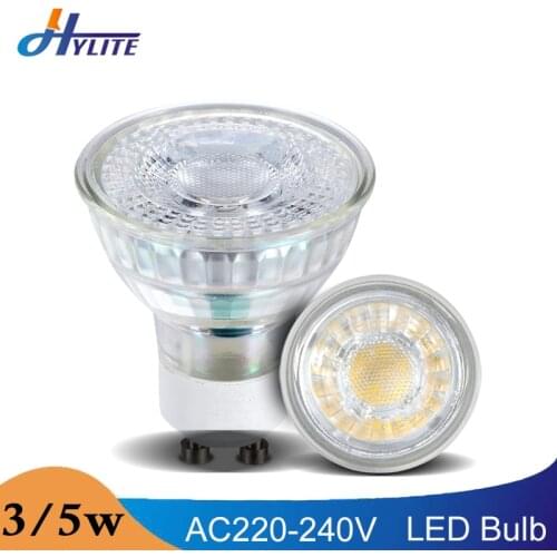 GU10 Lamp Bombillas 5W 220V 240V Non Dimmable 2835 SMD Ra97 Led Corn Spot Light Christmas Decoration For Home Energy Save