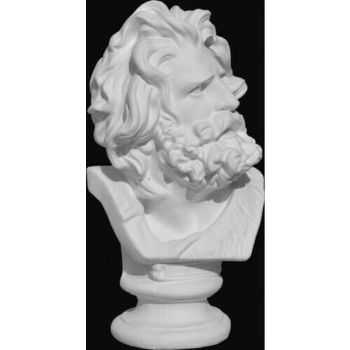 Marseille Plaster Statue Art Sketching Teaching Aids Desktop Decoration Painting Sketch Head Portrait Statue Sculpture Home Deco