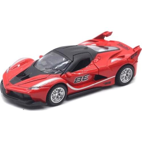1:32 Supercar NO.10 FXXK Alloy Car Model Vehicle Car Toy with Pull-back for Children Gifts Toys