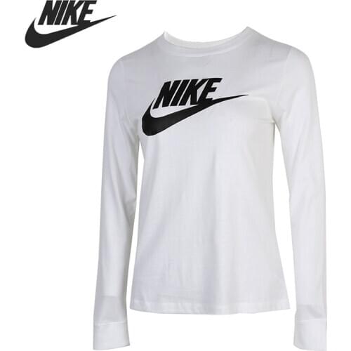 Original New Arrival NIKE W NSW TEE ESSNTL LS ICON FTRA Womens T-shirts Long sleeve Sportswear
