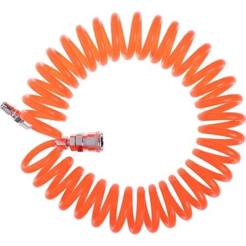 6m Polyurethane PE Air Compressor Hose Tube Pneumatic Hose Pipe With Connector PP20 + SP20 Compressor Air Tool