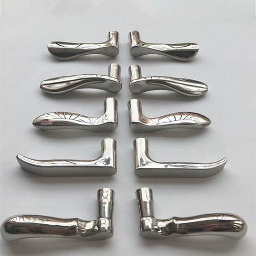 Security Indoor Door Lock Handle Replacement Accessories Universal Bedroom Bathroom Shower Door Pull Knob Handle Home Hardware