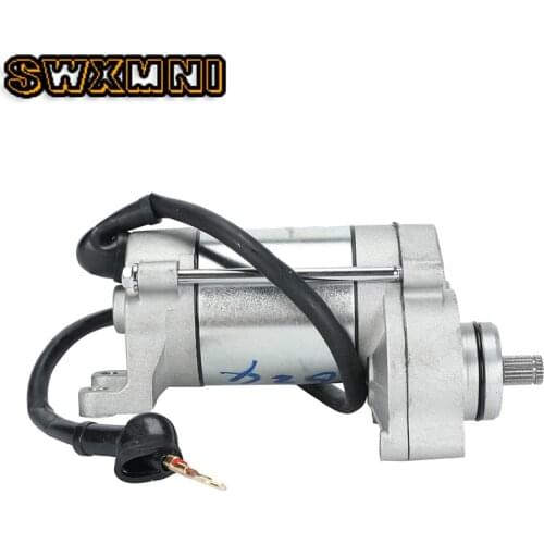 Motorcycle Electric Start Starter Motor For 62mm Bore ZongShen ZS 190cc Z190 W190 1P62YML-2 Engine Dirt Pit Bike Atv Quad Parts