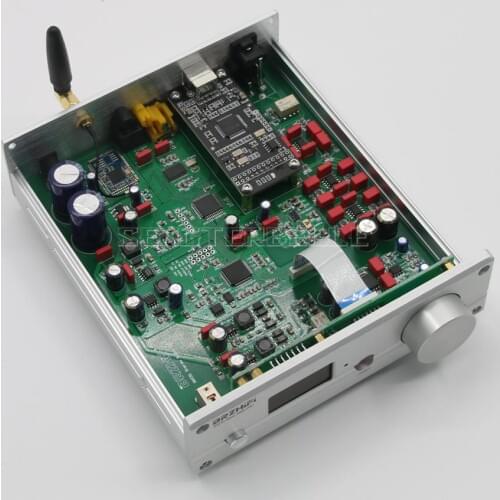 SU5 ES9038Q2M Audio Bluetooth 5.0 DSD DAC Decoder XMOS-208 USB Remote Control DAC with TPA6120 Headphone Amplifier