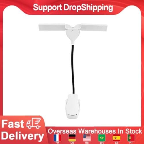 1pc LED Lamp Adjustable Piano Lamp Music Score Stand Lamp Touch-on Lamp