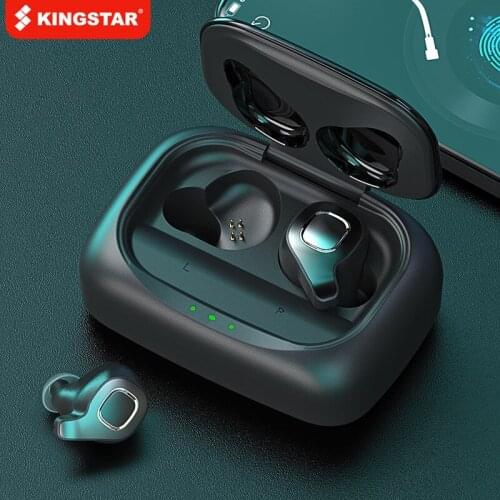 KINGSTAR F8 Wireless Bluetooth Headphones TWS Earbuds Sports Waterproof Gaming Earphones with Microphone Stereo In-ear Headset