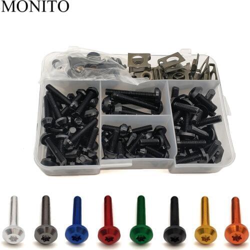 For BMW R1200S R1200ST R1150RT F650CS R1100S R1150R S1000RR Accessory Motorcycle custom universal Fairing Bolt Screw Fastener