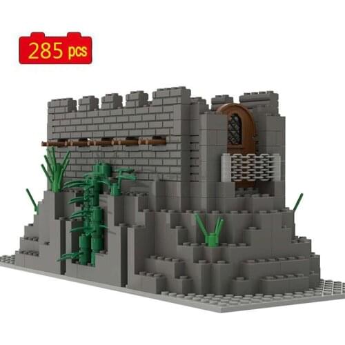 Military Series Computer Game Shooting Training Scene Model MOC Accessories Building Blocks Bricks Toys Gifts