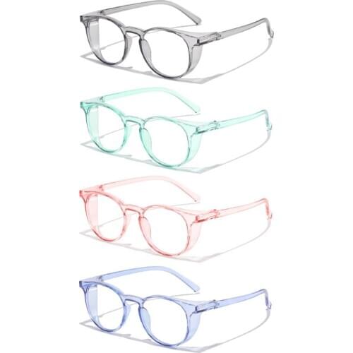 Safety Glasses Anti Fog Goggles Protective Glasses Side Shields Anti Blue Light protection Eye Glasses for Men Women Reading