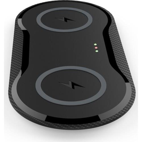 X263 Wireless Charger Double MobilePhone Charging 10W Fast Charging Compatible for Qi Certified Wireless Enabled Device Charger