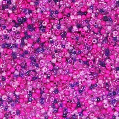 2mm 800pcs rose Multicolor Czech Glass Seed Spacer Beads Austria Crystal Round Beads For Kids Jewelry DIY Making Accessorie
