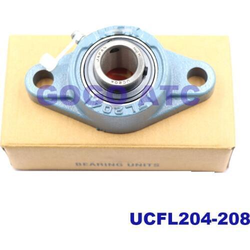GOGOATC High quality imported spherical bearing UCFL204 205 206 207 FL208 with diamond seat