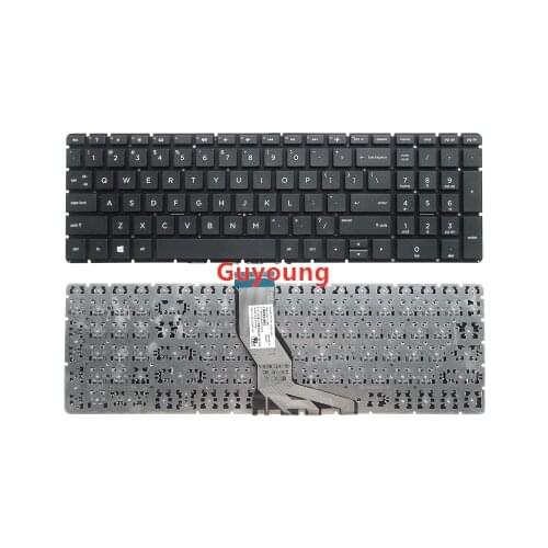 Laptop US English Keyboard For HP 250 255 256 G6 258 G6 15-CD 15-CK 15-CB 15-BD 15-BW